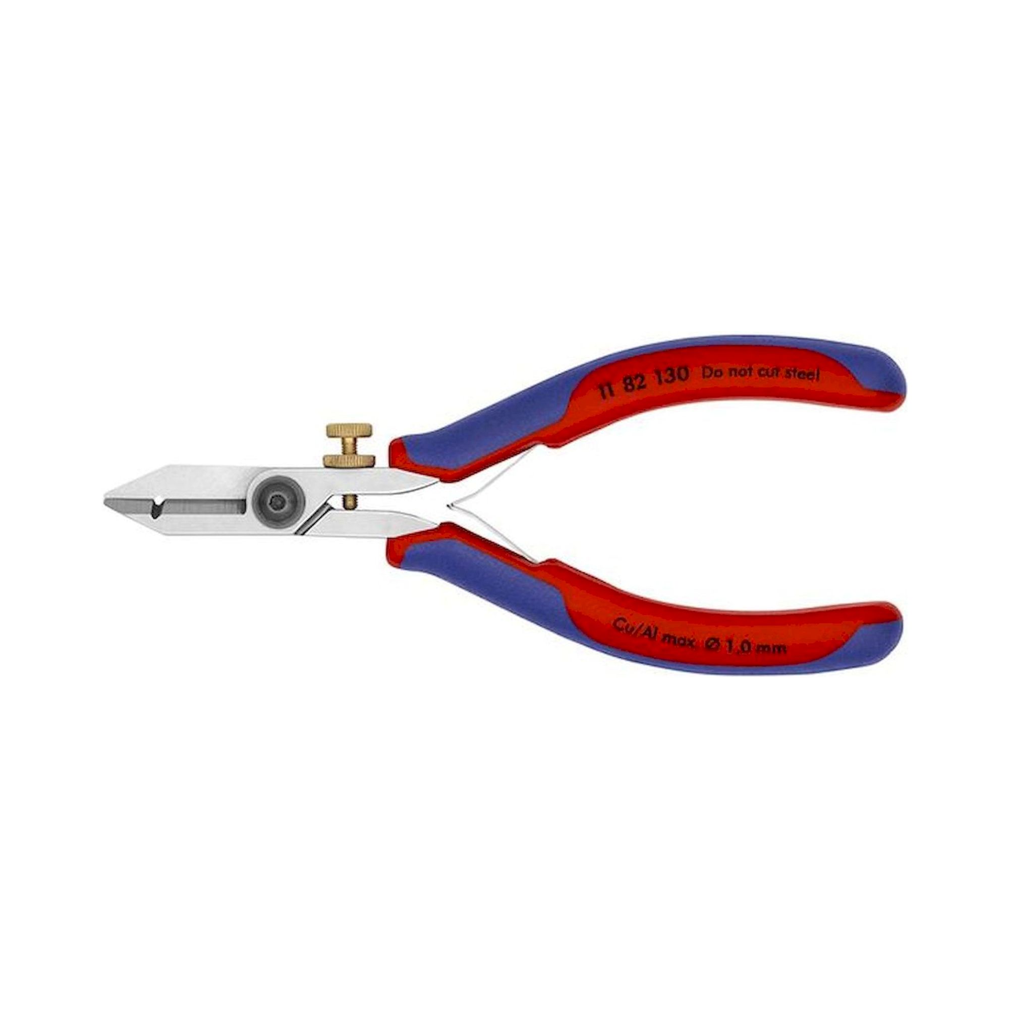 Knipex 11 82 130. Cisailles isolantes pour équipements électroniques
