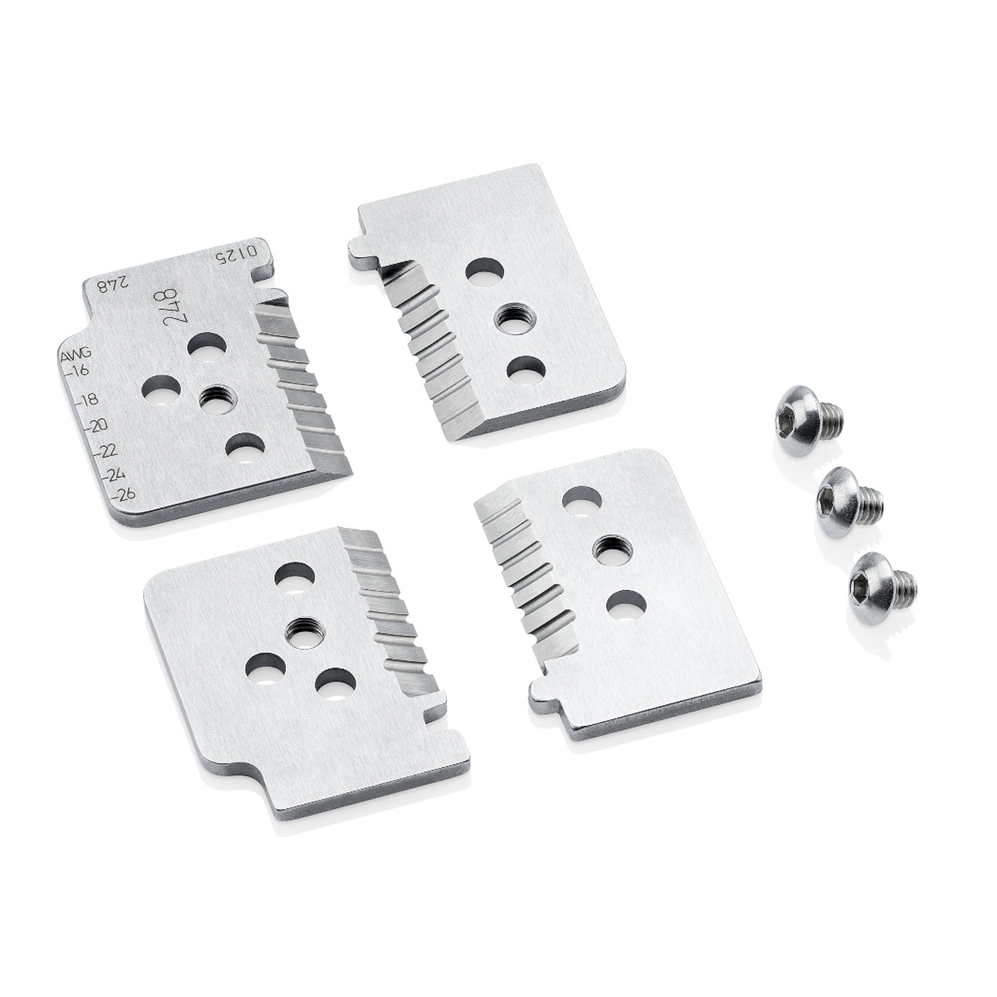 Jeu de couteaux de rechange pour pince à dénuder de précision 12 12 14, AWG 26 / 24 / 22 / 20 / 18 / 16, 50 mm