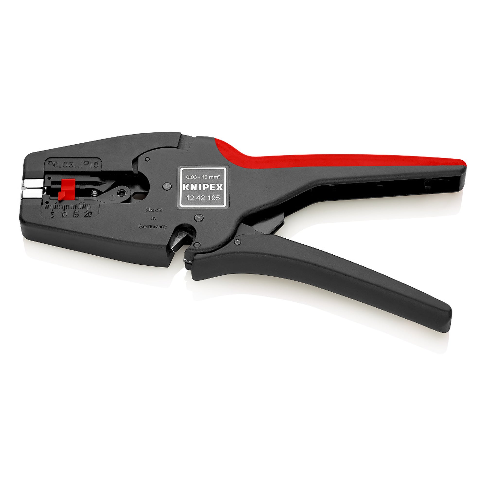 Automatic insulation stripper MultiStrip 10 for 0.03 to 10 mm², 195 mm