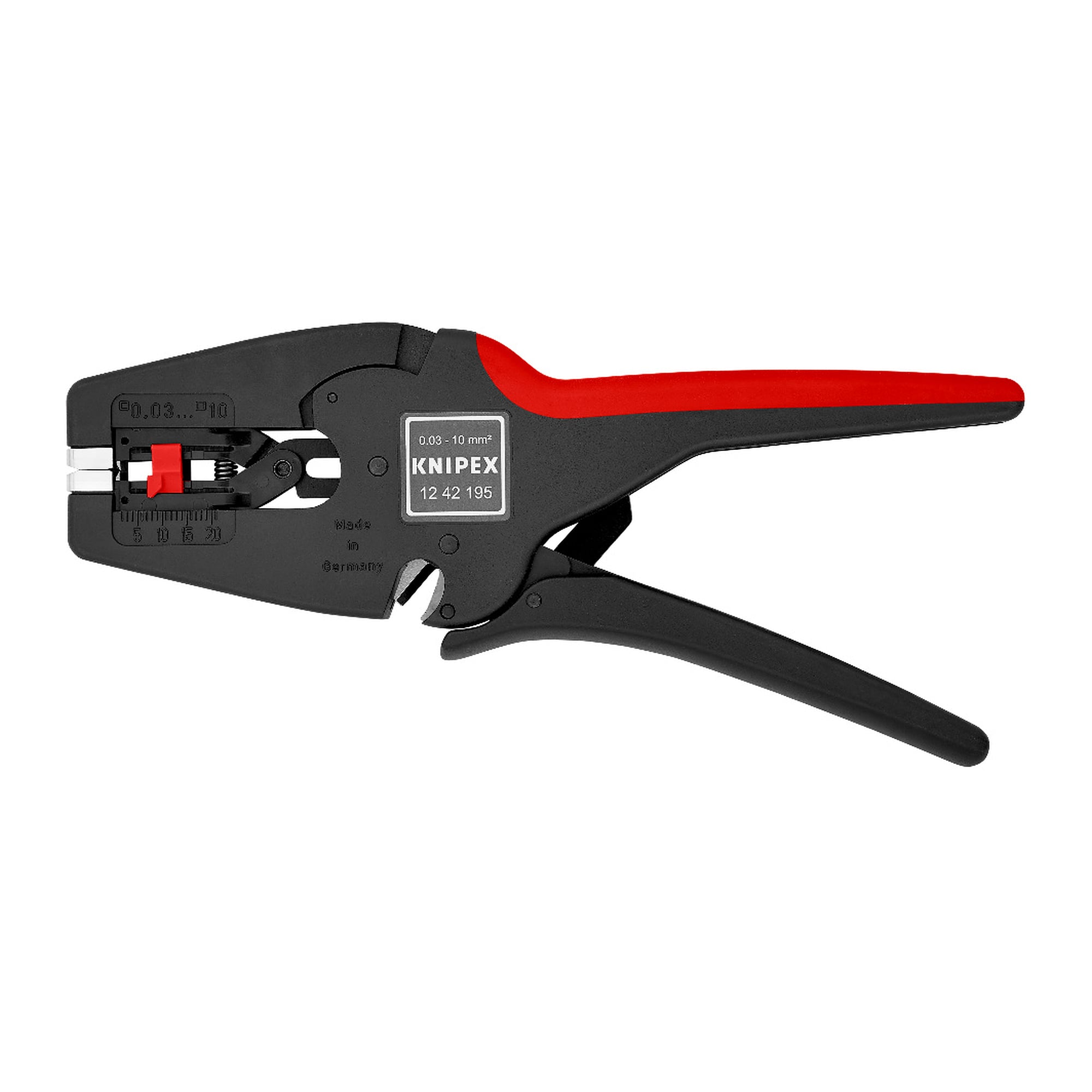 Automatic insulation stripper MultiStrip 10 for 0.03 to 10 mm², 195 mm