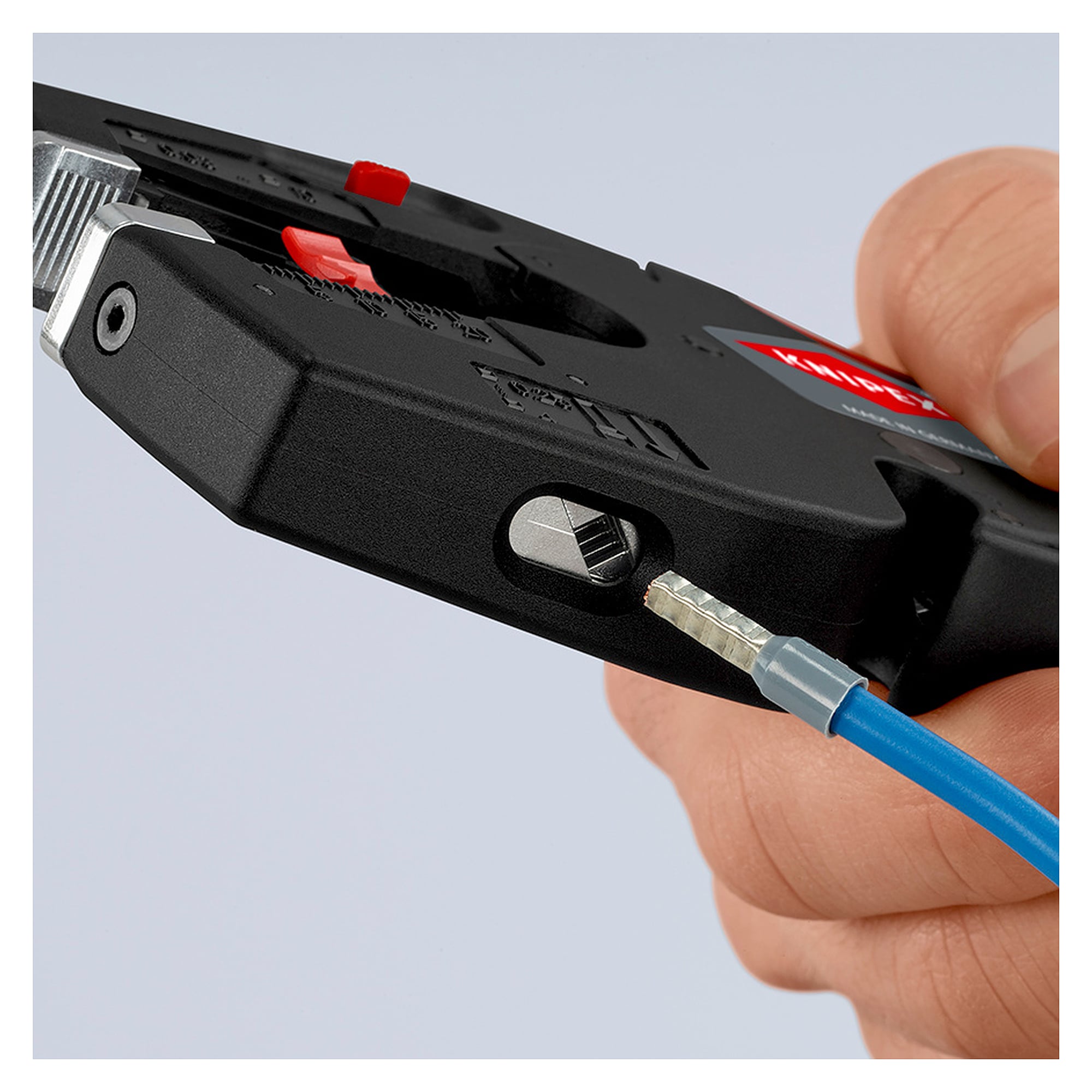 NexStrip outil multifonction pour électriciens, sertissage, dénudage et coupe, 190 mm