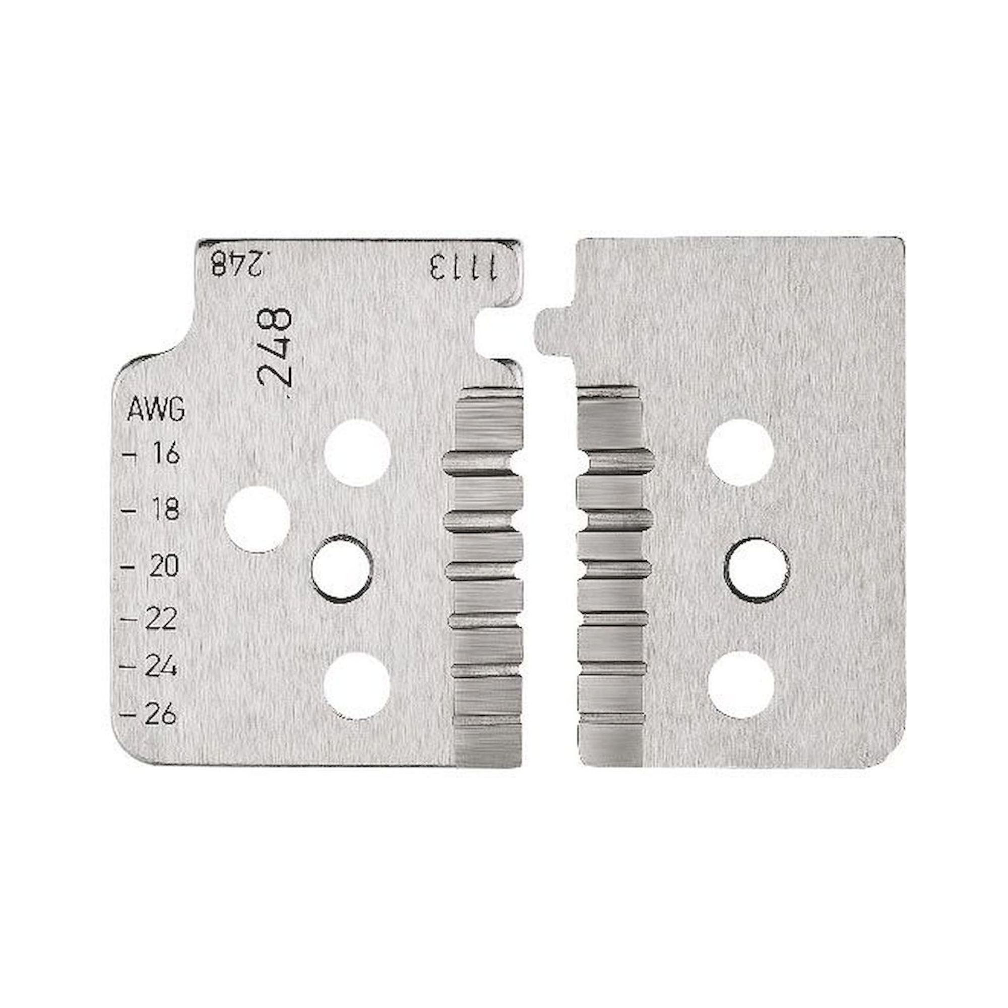 Knipex 12 19 14. Couteaux de rechange pour 12 12 14