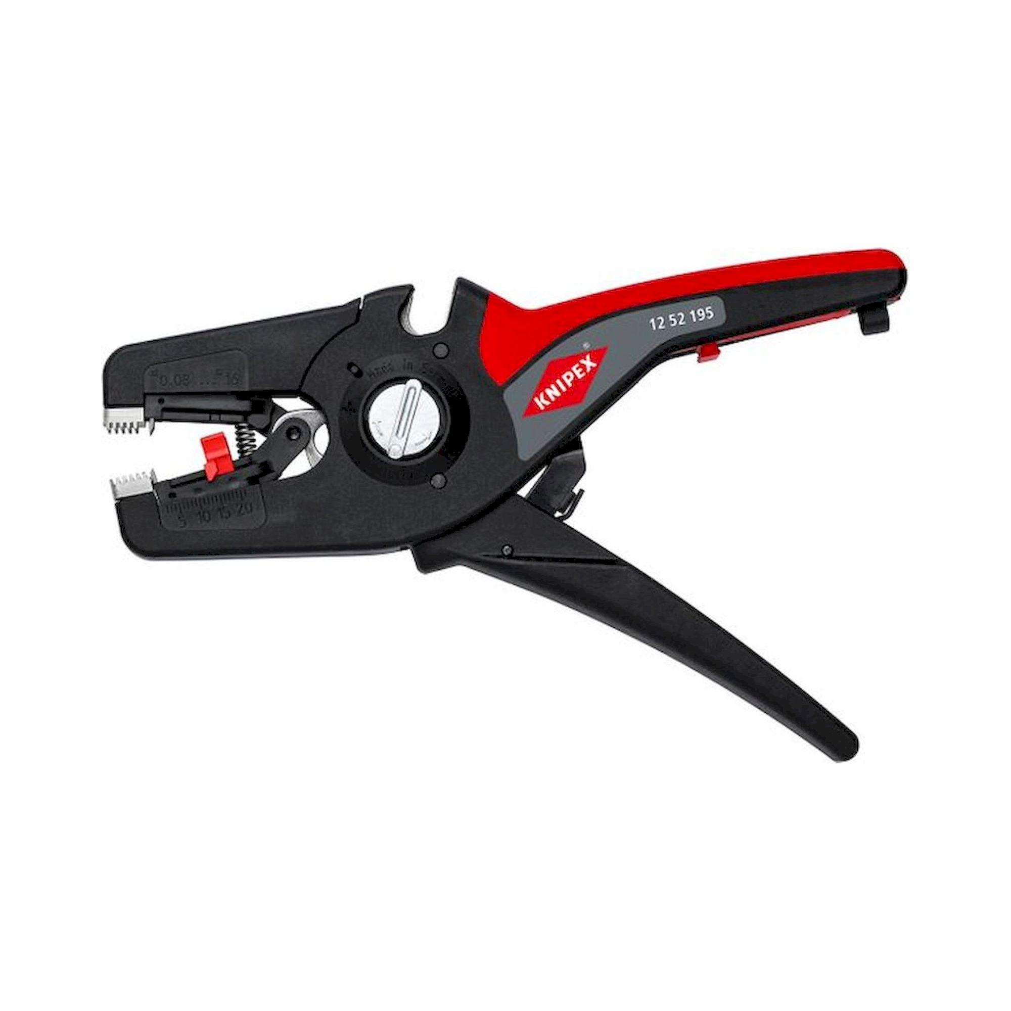 Knipex 12 52 195. PreciStrip16, Automatische Abisolierzange, 195 mm