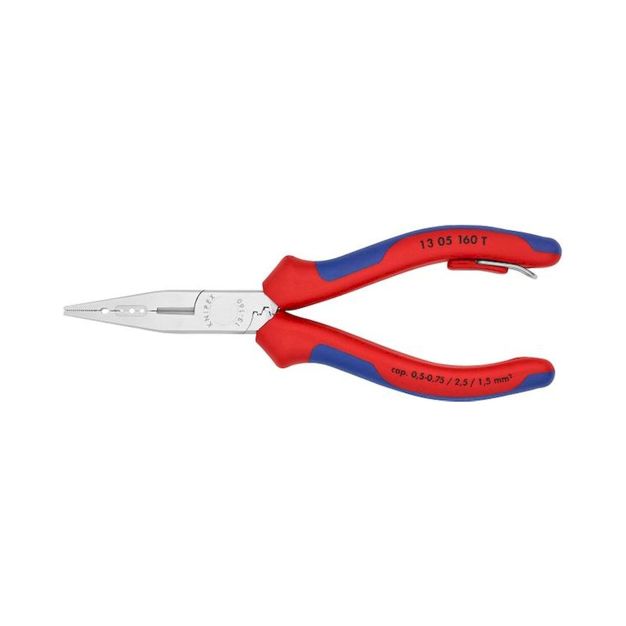 Knipex 13 05 160 T. Pince de câblage, chromée
