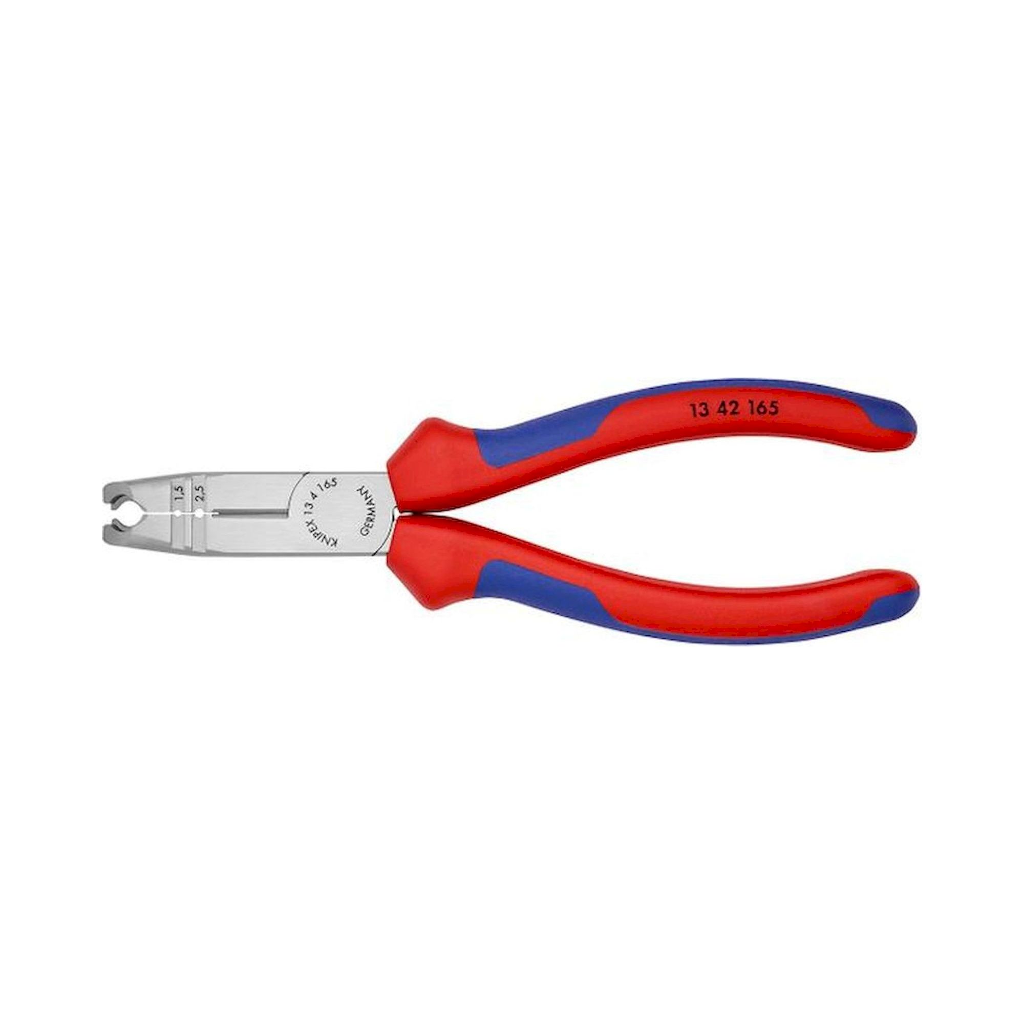 Knipex 13 42 165. Stripping pliers, black atramentized, 165 mm