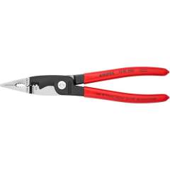 Knipex 13 81 200. Elektro-Installationszange, schwarz atramentiert, 200 mm