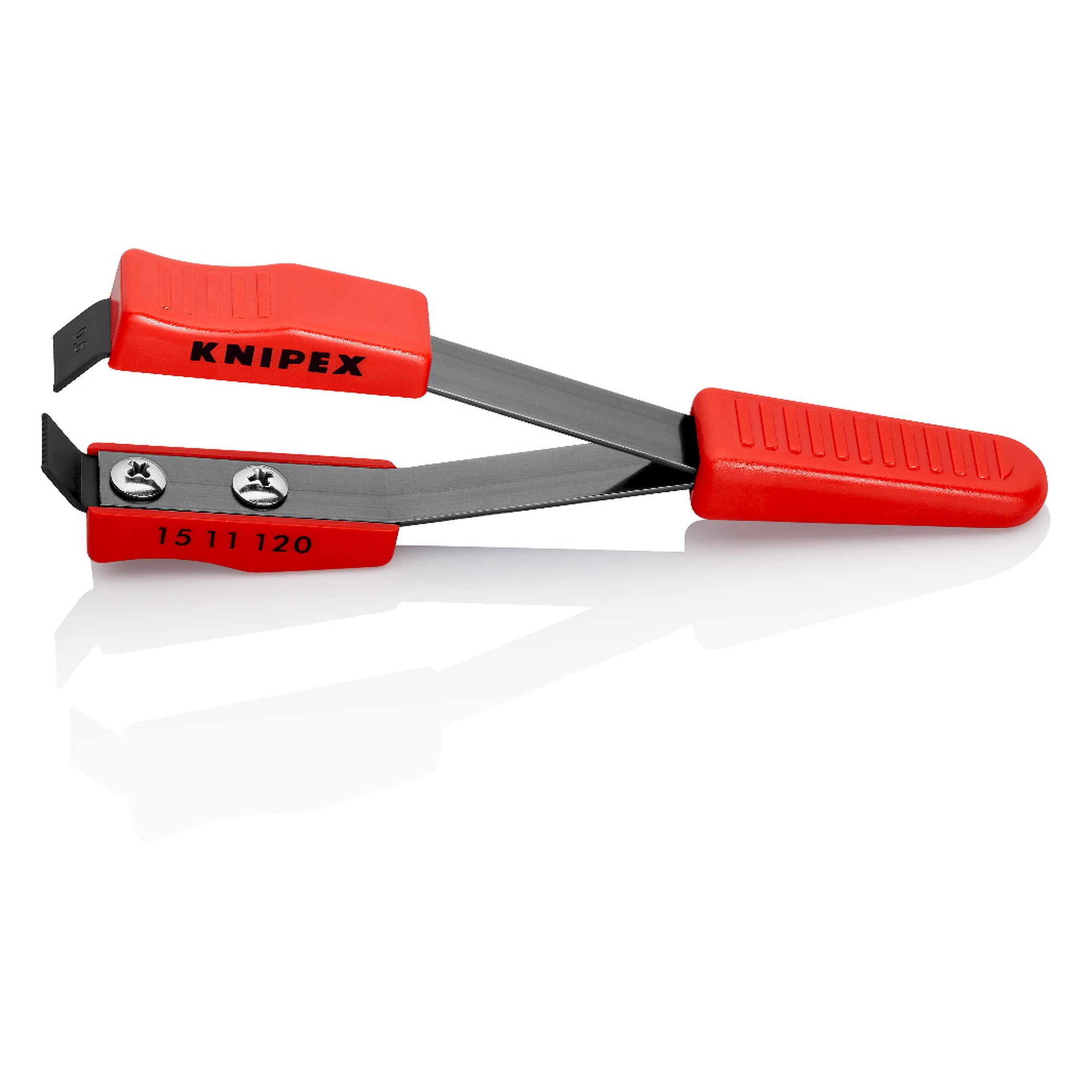 Stripping tweezers for coated wire with replaceable blade for Ø 0.6 mm, 120 mm