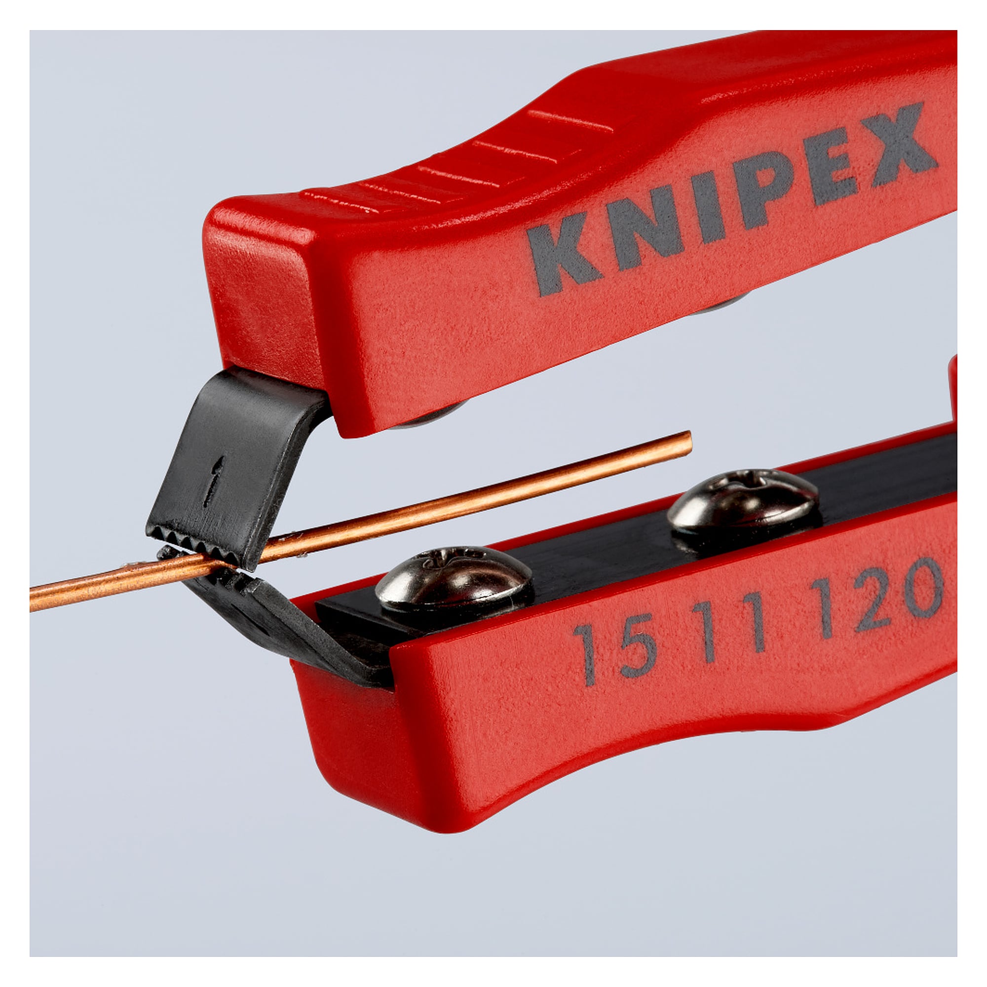 Stripping tweezers for coated wire with replaceable blade for Ø 0.6 mm, 120 mm