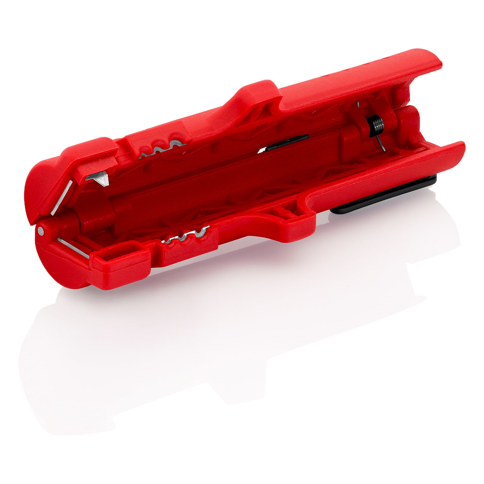 Stripping tool for flat cable up to 12 mm and round cable 4 - 13 mm dia., 125 mm