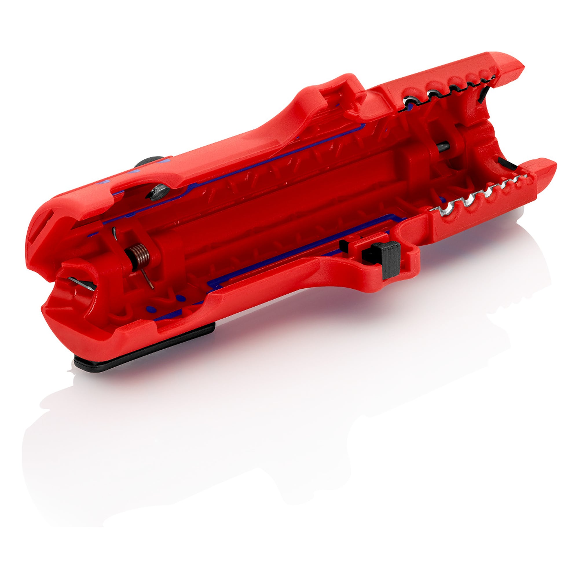 Universal-Abmantelungswerkzeug für Rundkabel Ø 8 bis 13 mm mit Längsschneider, 125 mm