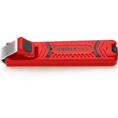 Knipex 16 20 16 SB. Dismantling tool with drag blade 4.0 - 16.0 mm, impact-resistant plastic housing, 130 mm, sales packaging