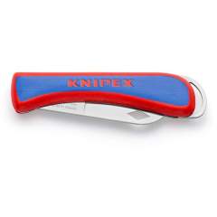 Knipex 16 20 50 SB. Electrician's folding knife, 120 mm, sales packaging