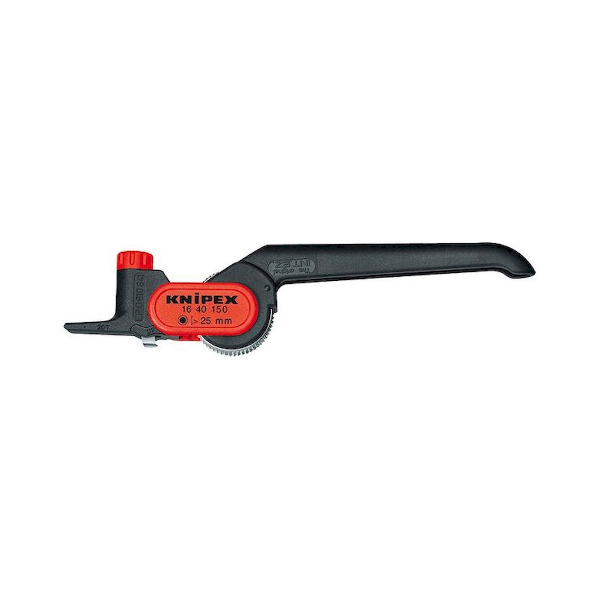 Knipex 16 40 150. Abmantelungswerkzeug > 25 mm