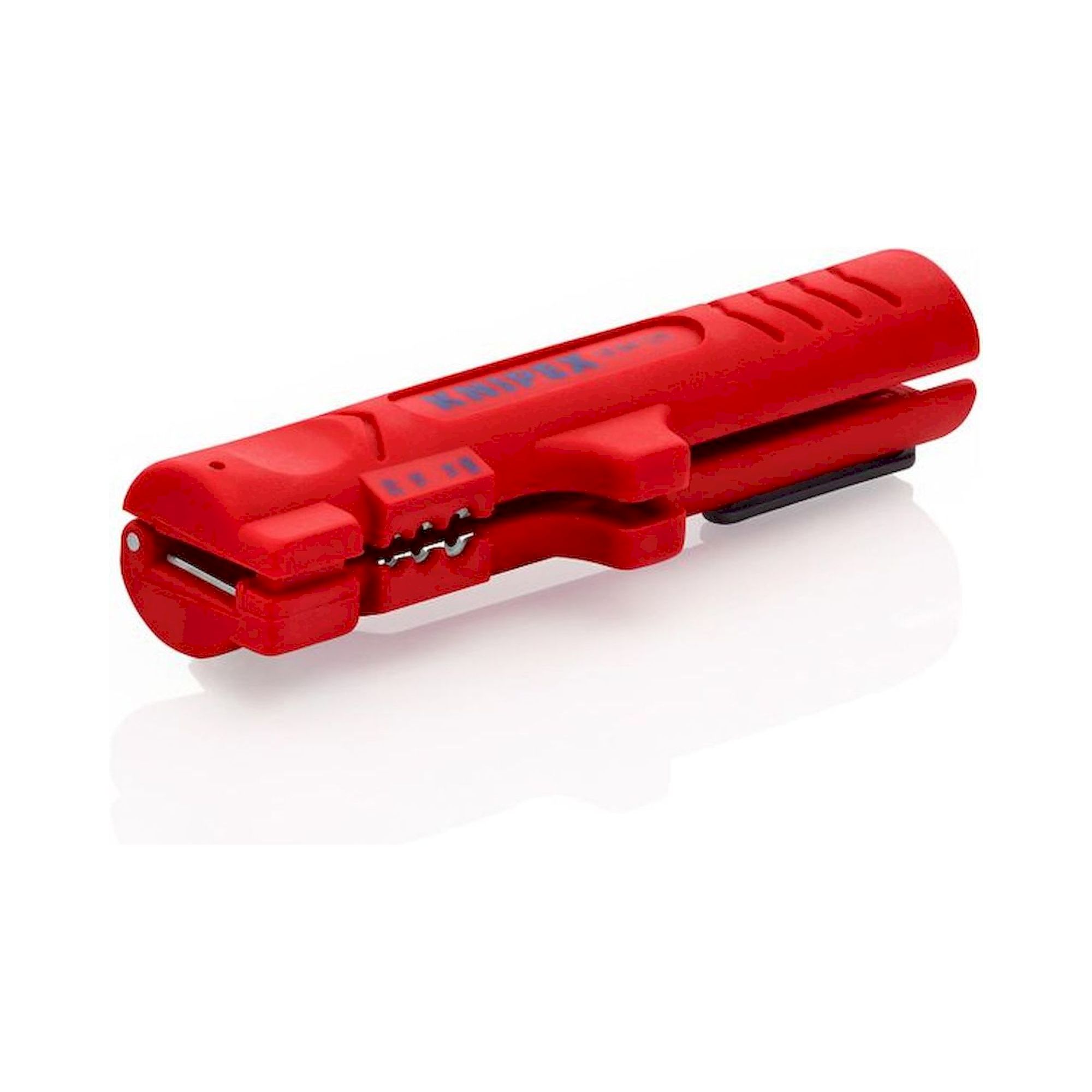 Knipex 16 64 125 SB. Stripping tool for flat and ro with cables, 125 mm, sales packaging