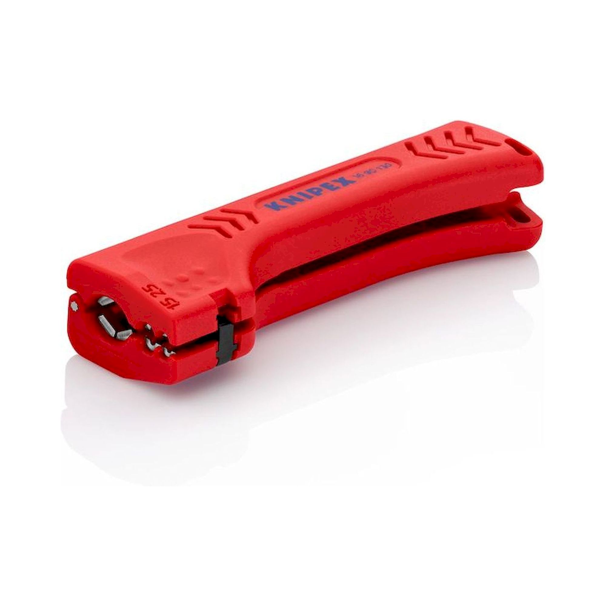 Knipex 16 90 130 SB. Universal-Abmantelungswerkzeug für Gebäude- und Industriekabel, 130 mm, SB Verpackung