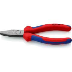 Knipex 20 02 160. Flat nose pliers, black atramentized, 160 mm