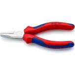 Knipex 20 05 140. Flat nose pliers, chrome-plated, 140 mm