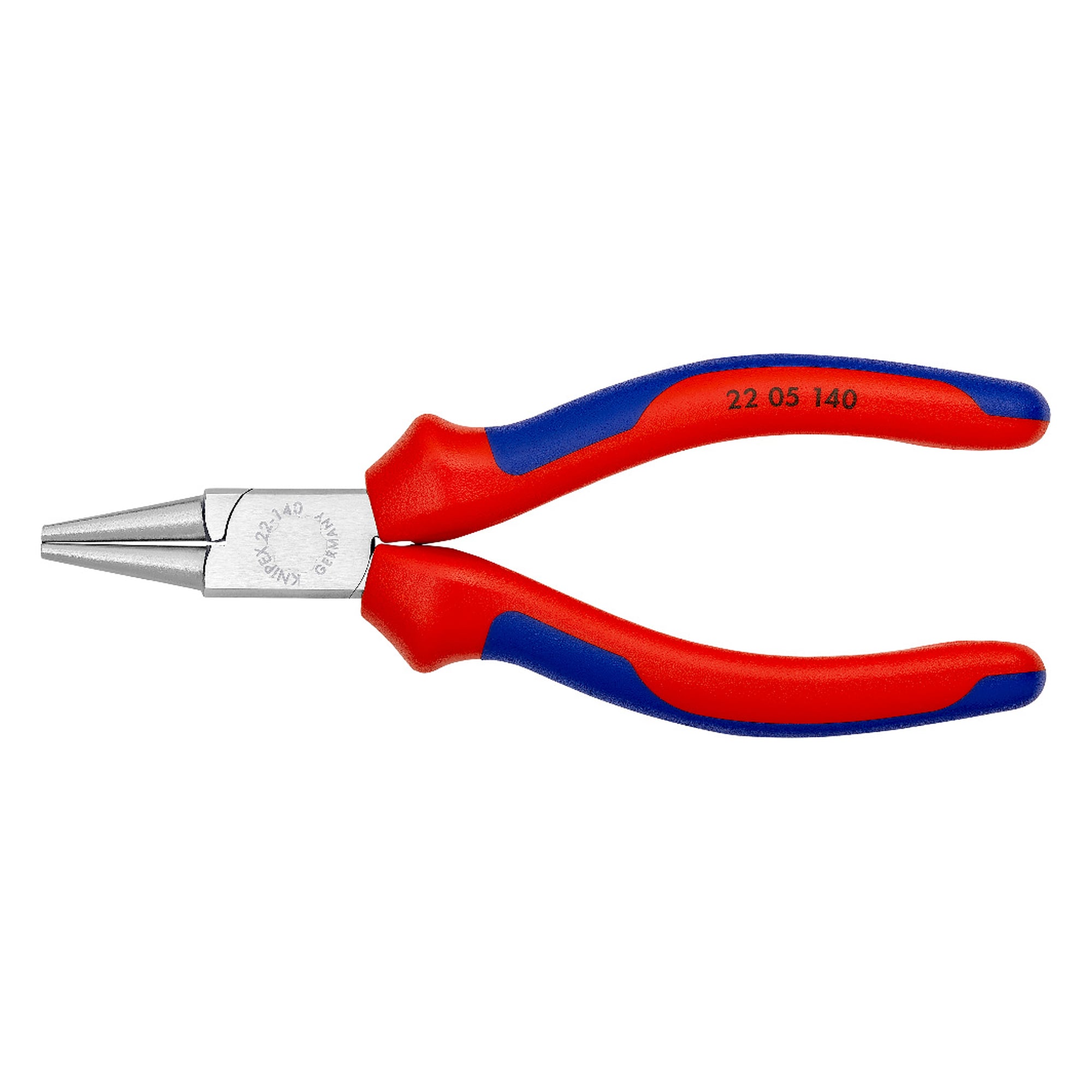 Rundzange für Drahtösen und Rundmaterial, verchromt, 140 mm