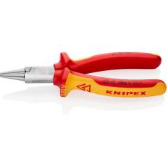 Knipex 22 06 160. Ro with nose pliers, chrome-plated, insulated 160 mm