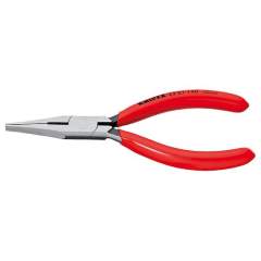 Knipex 23 01 140. Flat nose pliers with cutting edge (precision mechanics pliers), handle 140 mm
