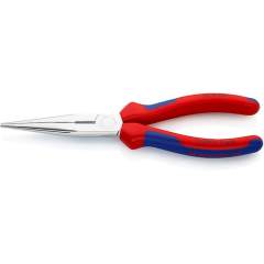 Knipex 26 15 200. Needle nose pliers with cutting edge (cranesbill pliers), chrome-plated, 200 mm