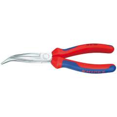 Knipex 26 25 200. Needle nose pliers with cutting edge (cranesbill pliers), chrome-plated, 200 mm