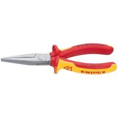 Knipex 30 16 160. Long nose pliers, chrome-plated, insulated 160 mm