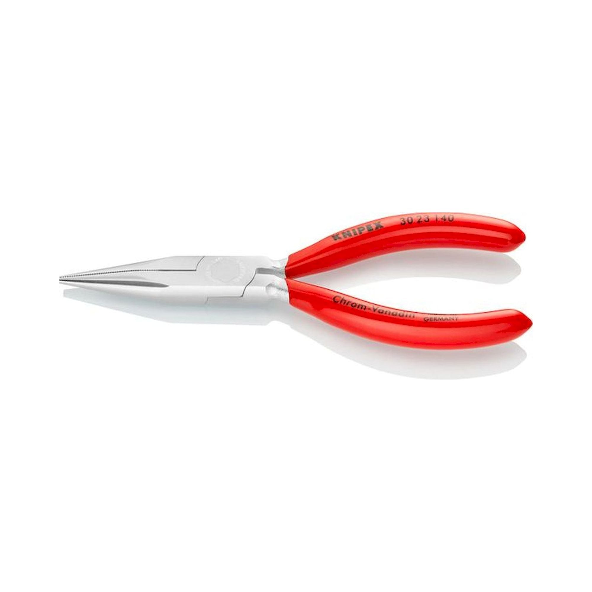 Knipex 30 23 140. Long nose pliers, chrome-plated, 140 mm