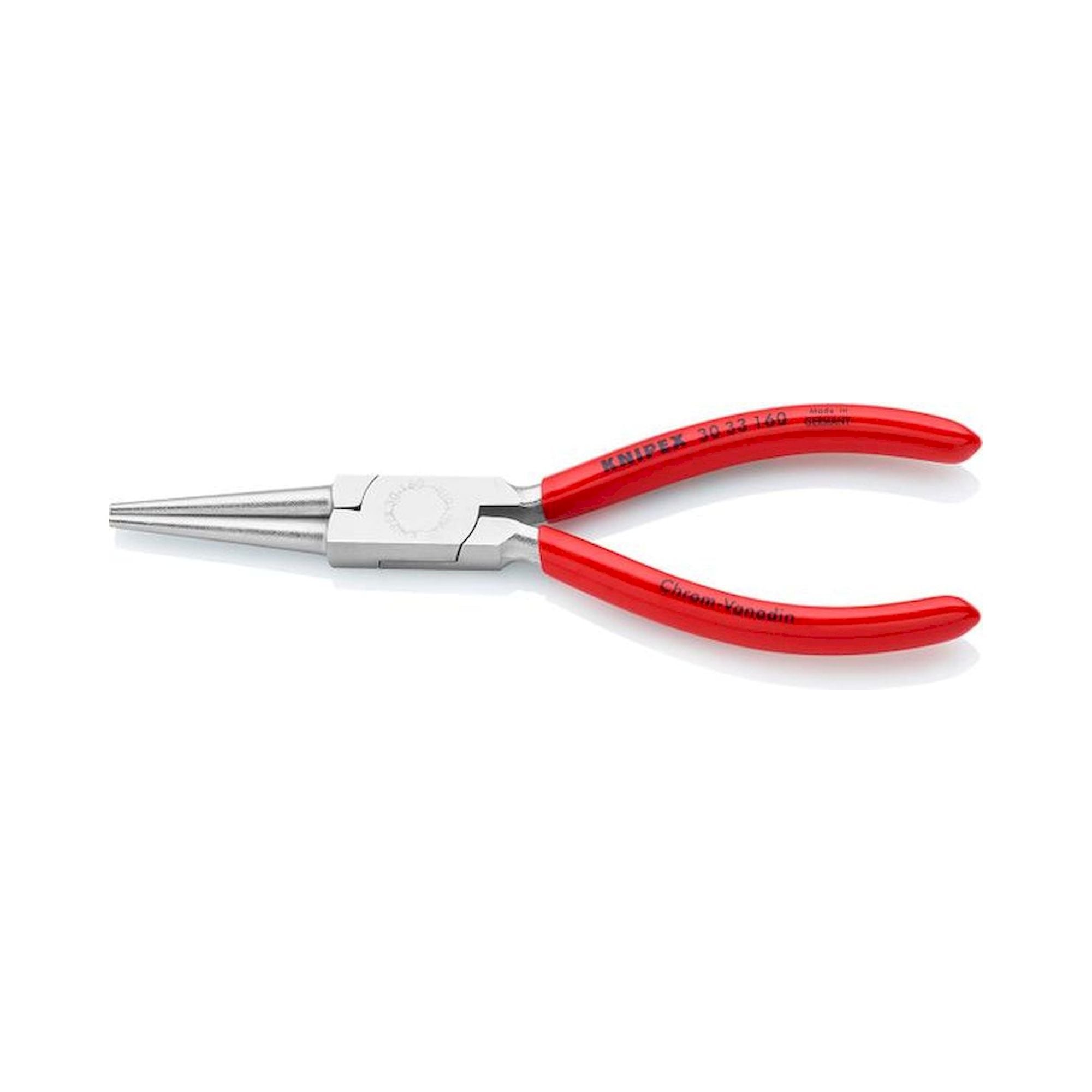 Knipex 30 33 160. Long nose pliers, chrome-plated, 160 mm