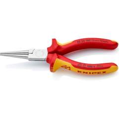 Knipex 30 36 160. Long nose pliers, chrome-plated, insulated 160 mm