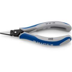 Knipex 34 42 130. Precision electronics gripping pliers, burnished, 130 mm