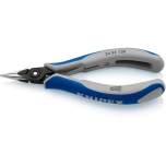 Knipex 34 52 130. Precision electronics gripping pliers, burnished, 130 mm