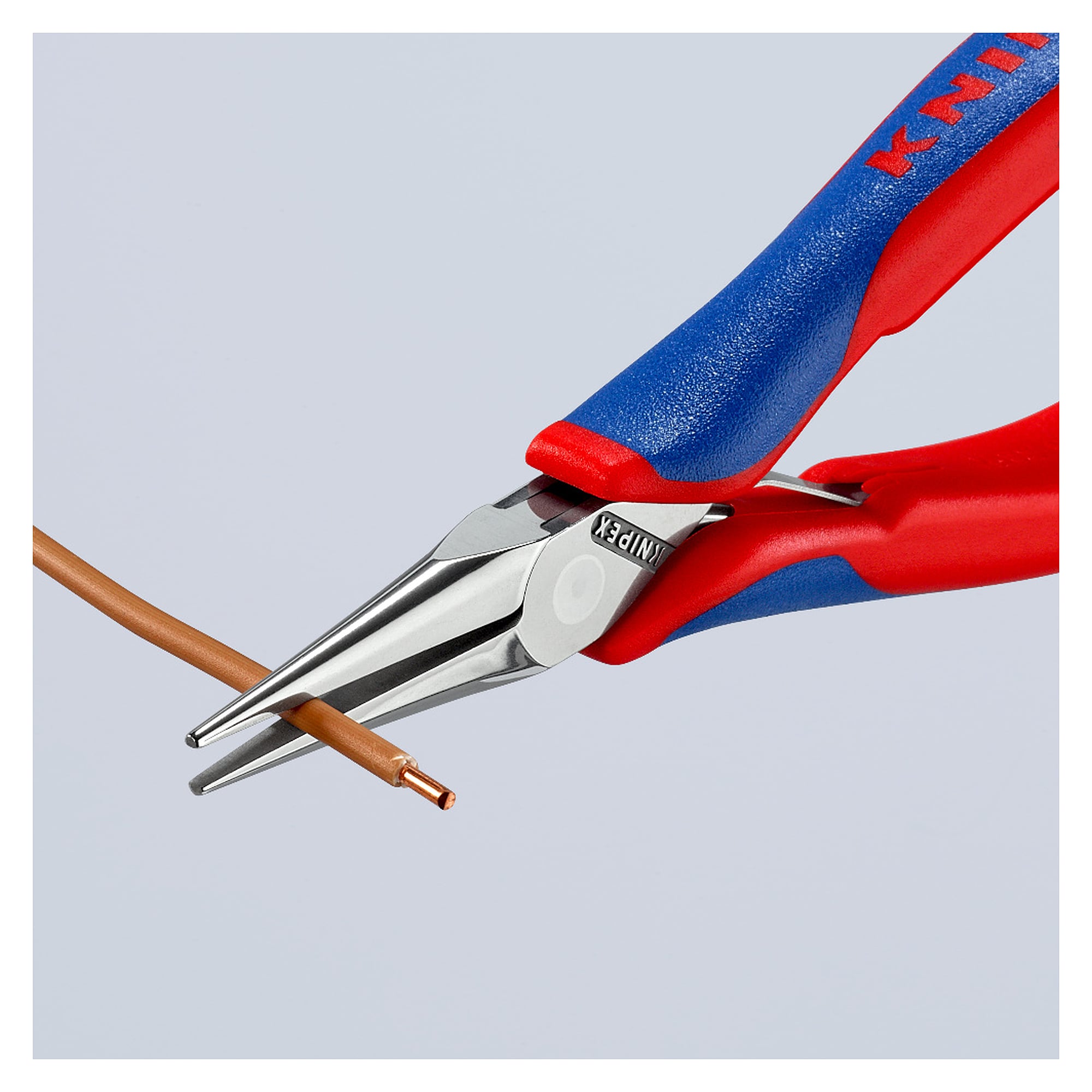 Pince de préhension pour l'électronique à charnière entrepassée, becs de 34,1 mm, 145 mm