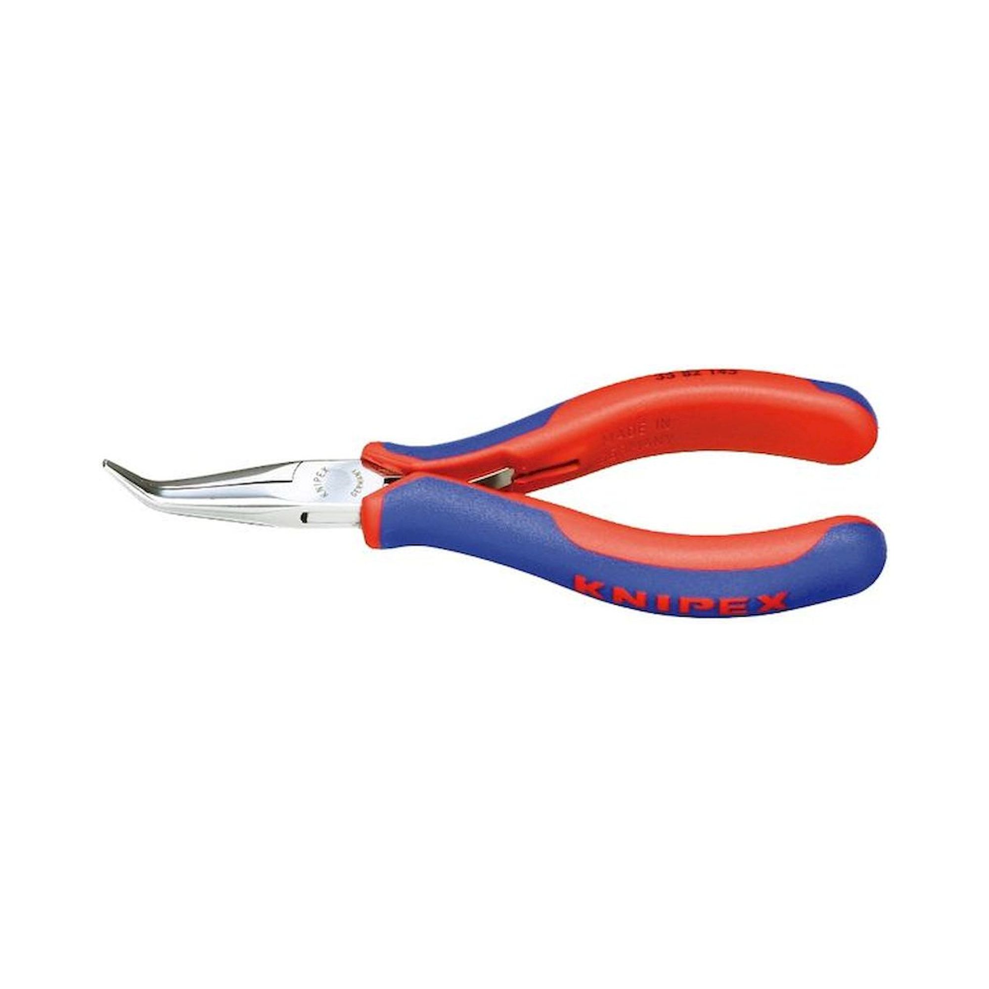 Knipex 35 82 145. Electronics gripping pliers, flat ro with long jaws, 145 mm