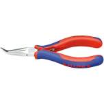 Knipex 35 82 145. Electronics gripping pliers, flat ro with long jaws, 145 mm