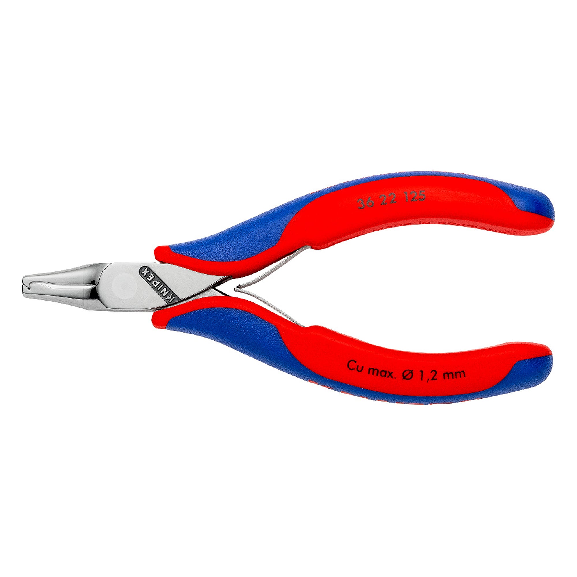 Electronics mounting pliers for bending and shortening to 1.6 mm, 125 mm