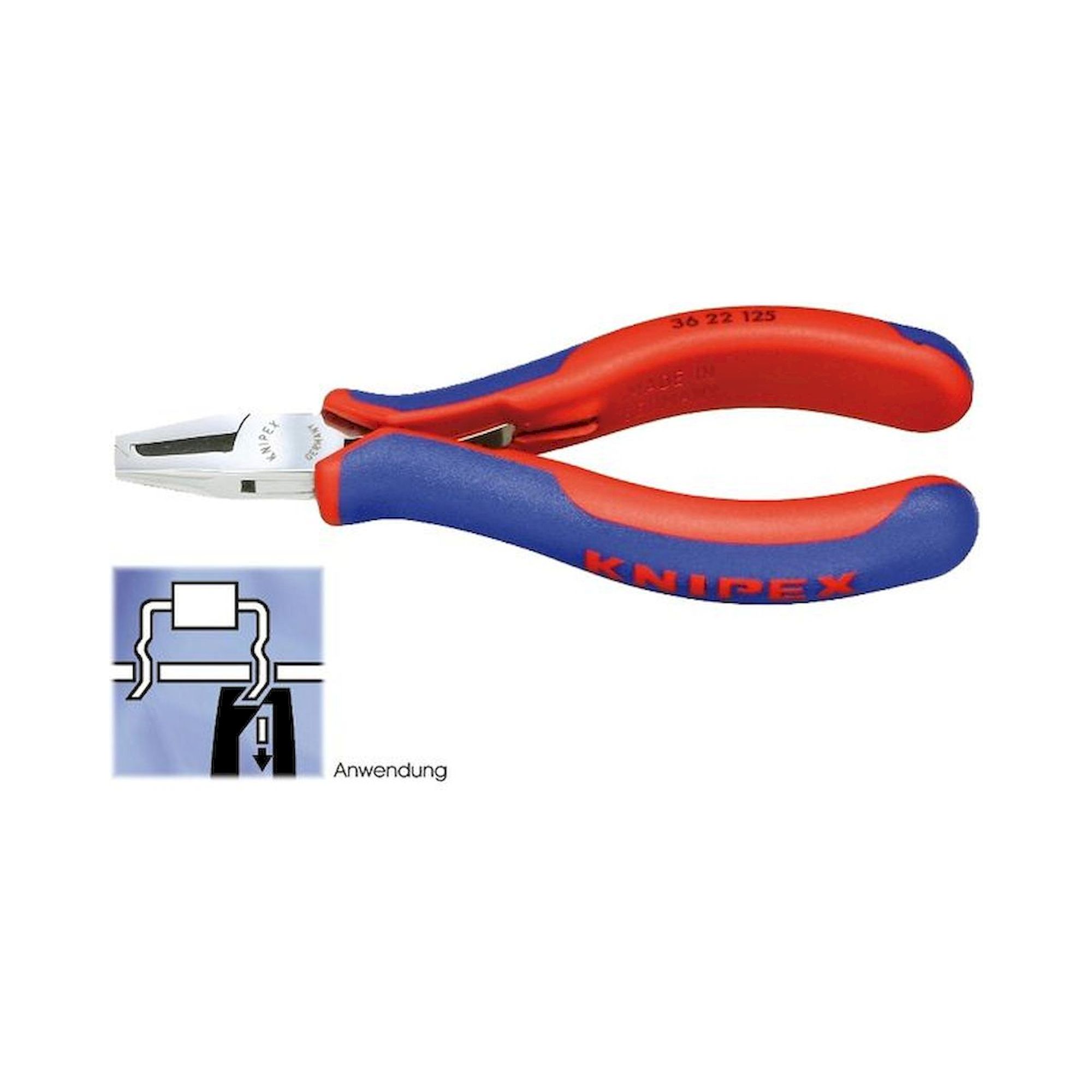 Knipex 36 22 125. Pince d’équipement électronique