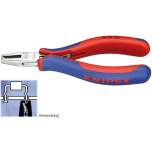 Knipex 36 32 125. Electronics assembly pliers, smooth gripping surfaces, 125 mm