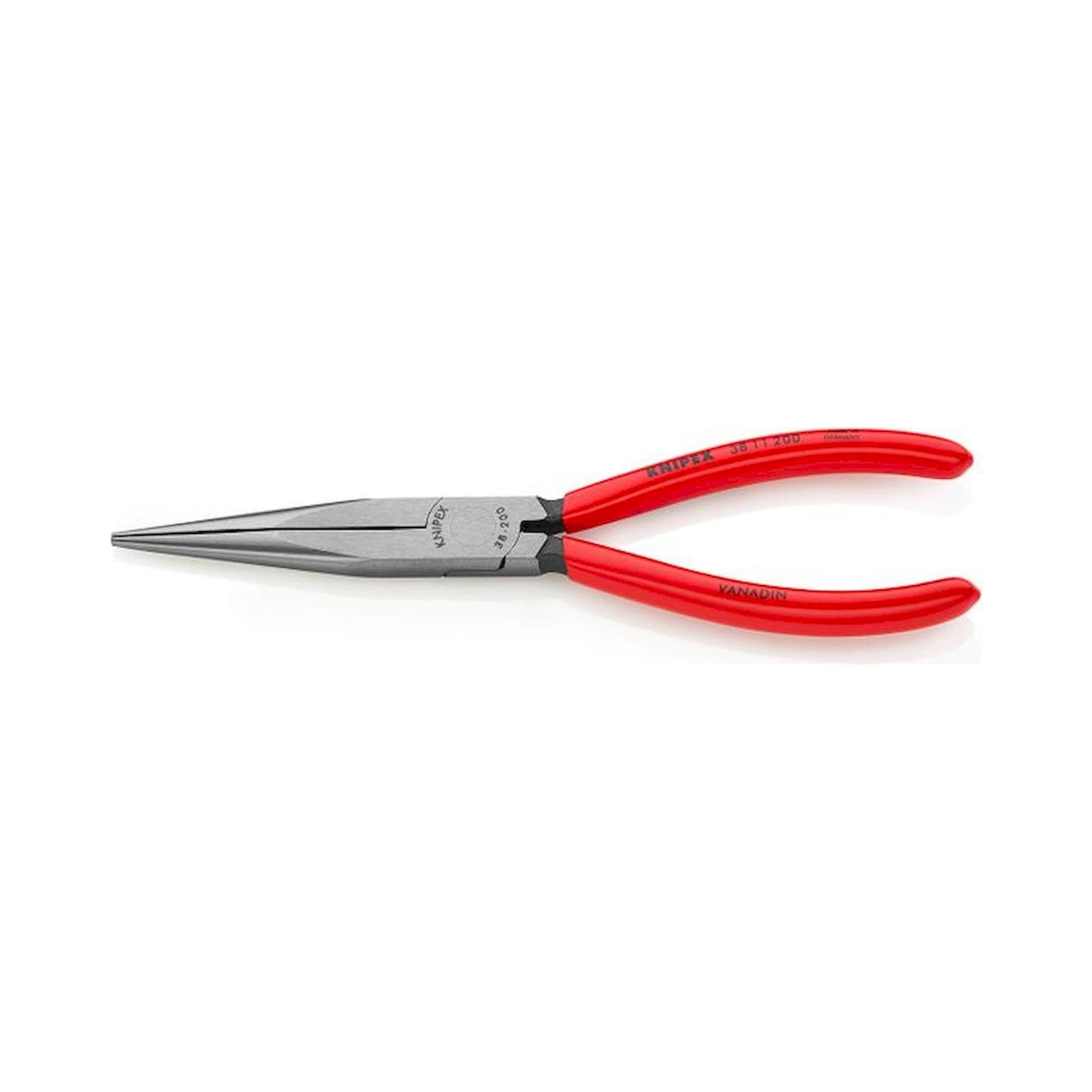 Knipex 38 11 200. Mechanikerzange, schwarz atramentiert, 200 mm