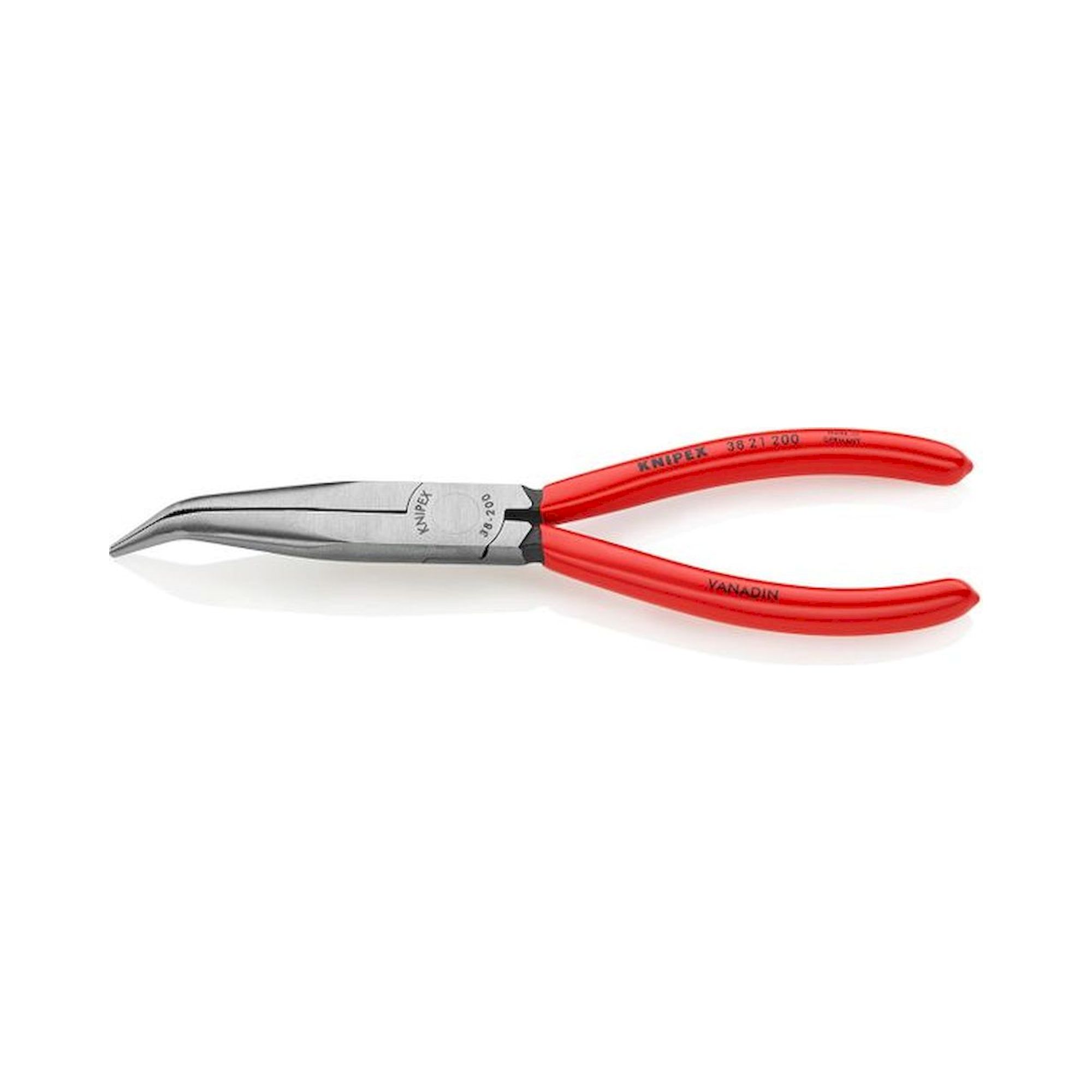 Knipex 38 21 200. Mechanic pliers, black atramentized, 200 mm