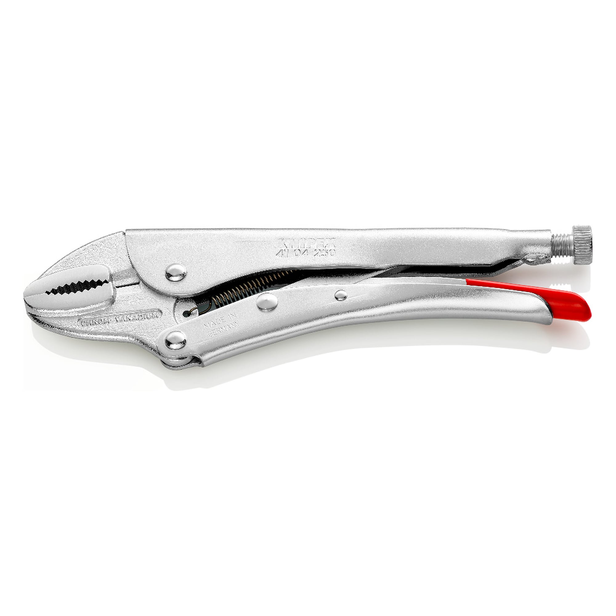 Grip pliers galvanised, 40 mm round capacity, 30 mm hexagon, 250 mm