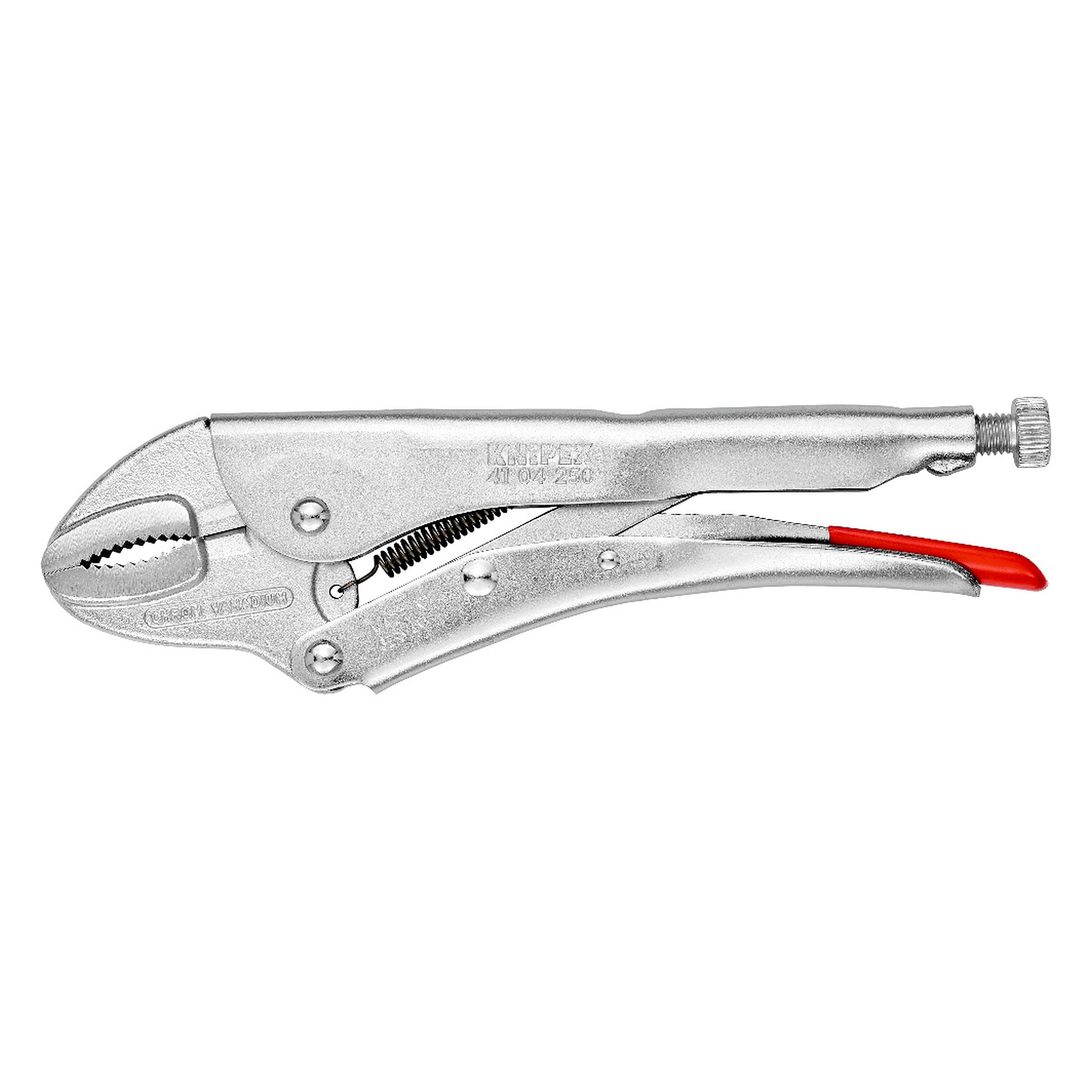 Grip pliers galvanised, 40 mm round capacity, 30 mm hexagon, 250 mm