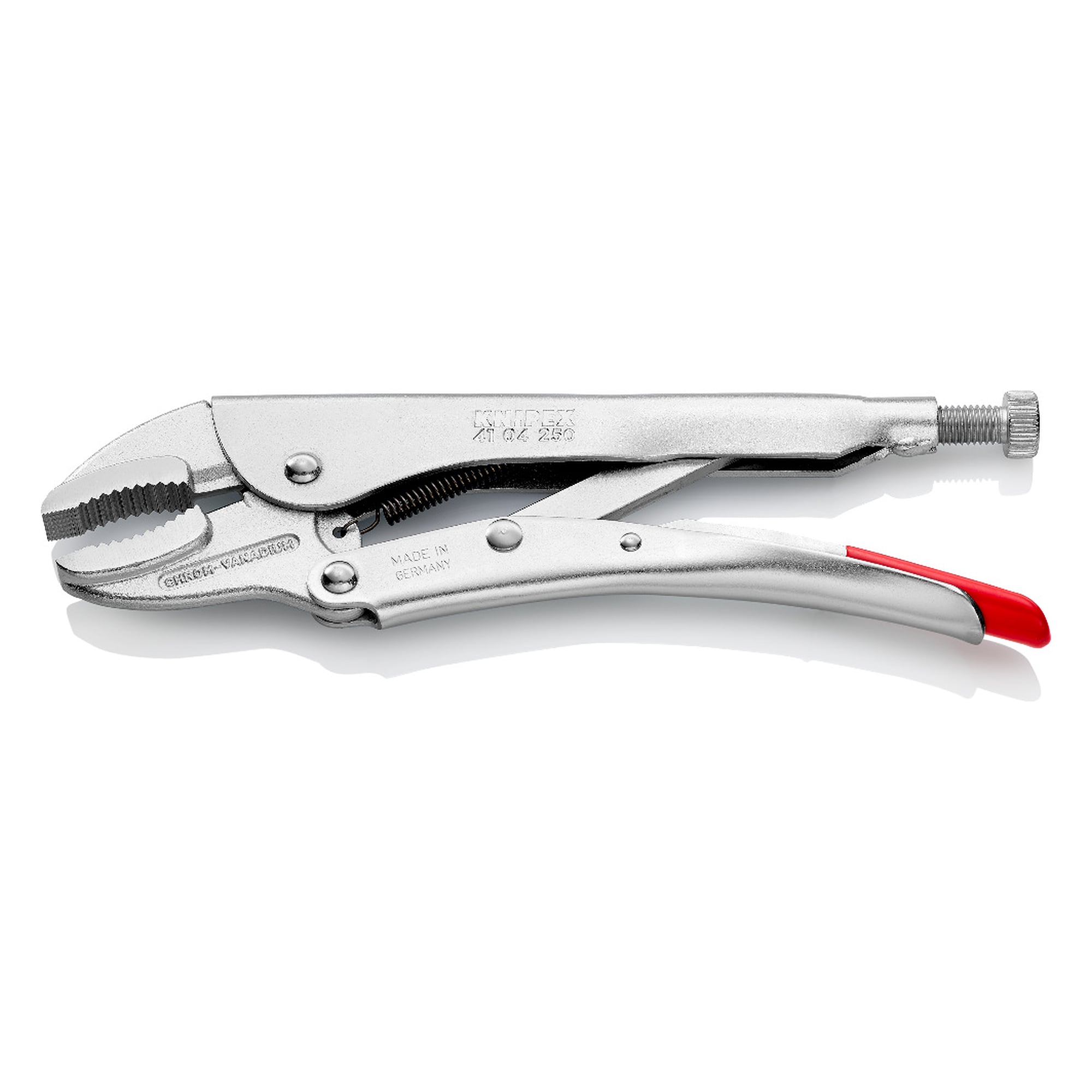 Grip pliers galvanised, 40 mm round capacity, 30 mm hexagon, 250 mm