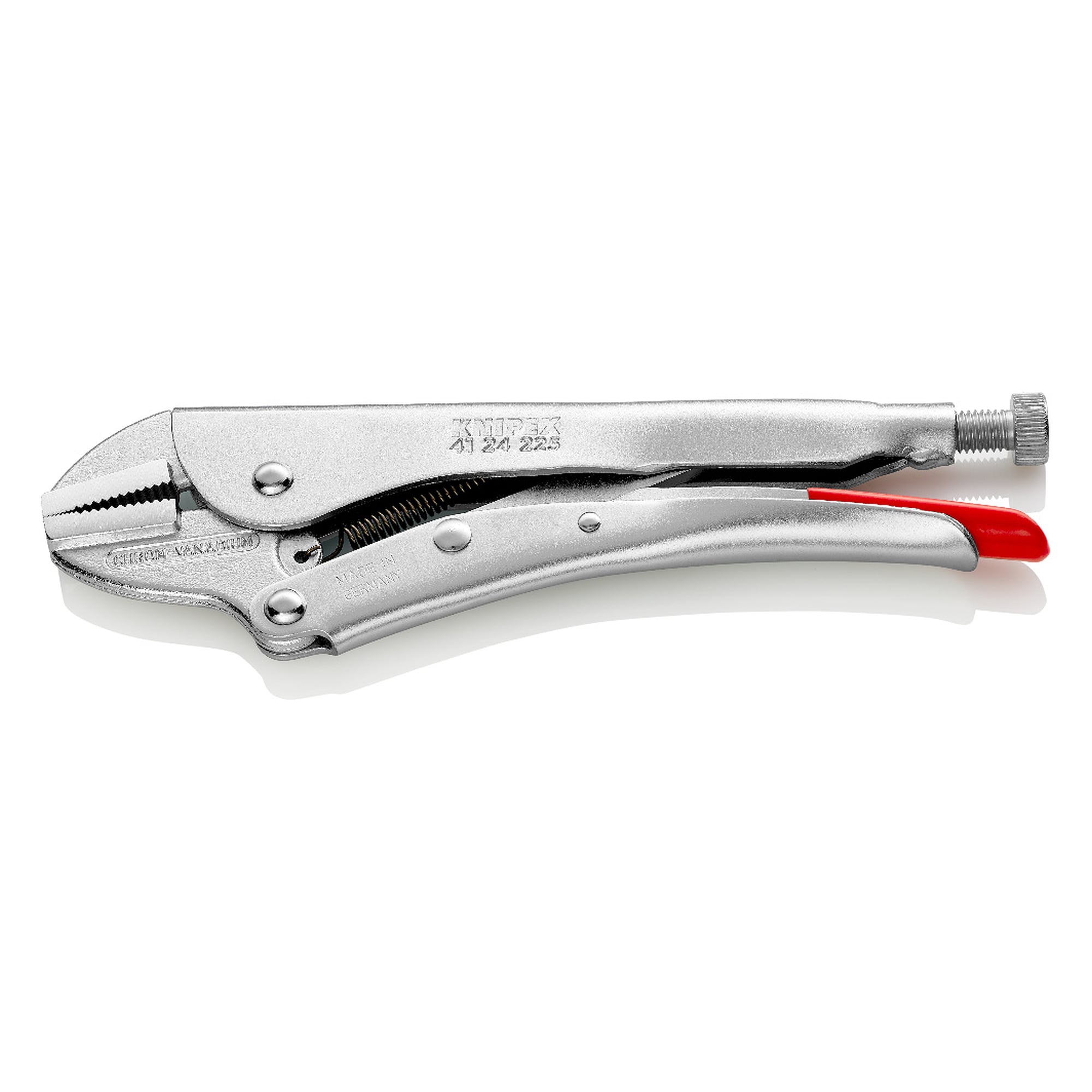 Grip pliers galvanised, 25 mm round capacity, 30 mm hexagon, 225 mm