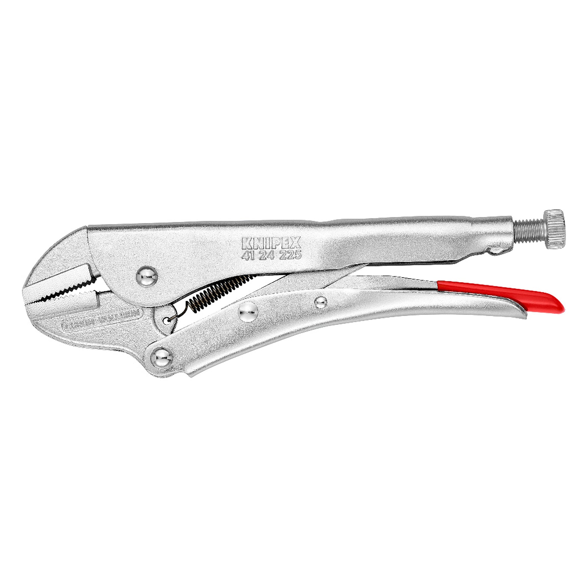 Grip pliers galvanised, 25 mm round capacity, 30 mm hexagon, 225 mm