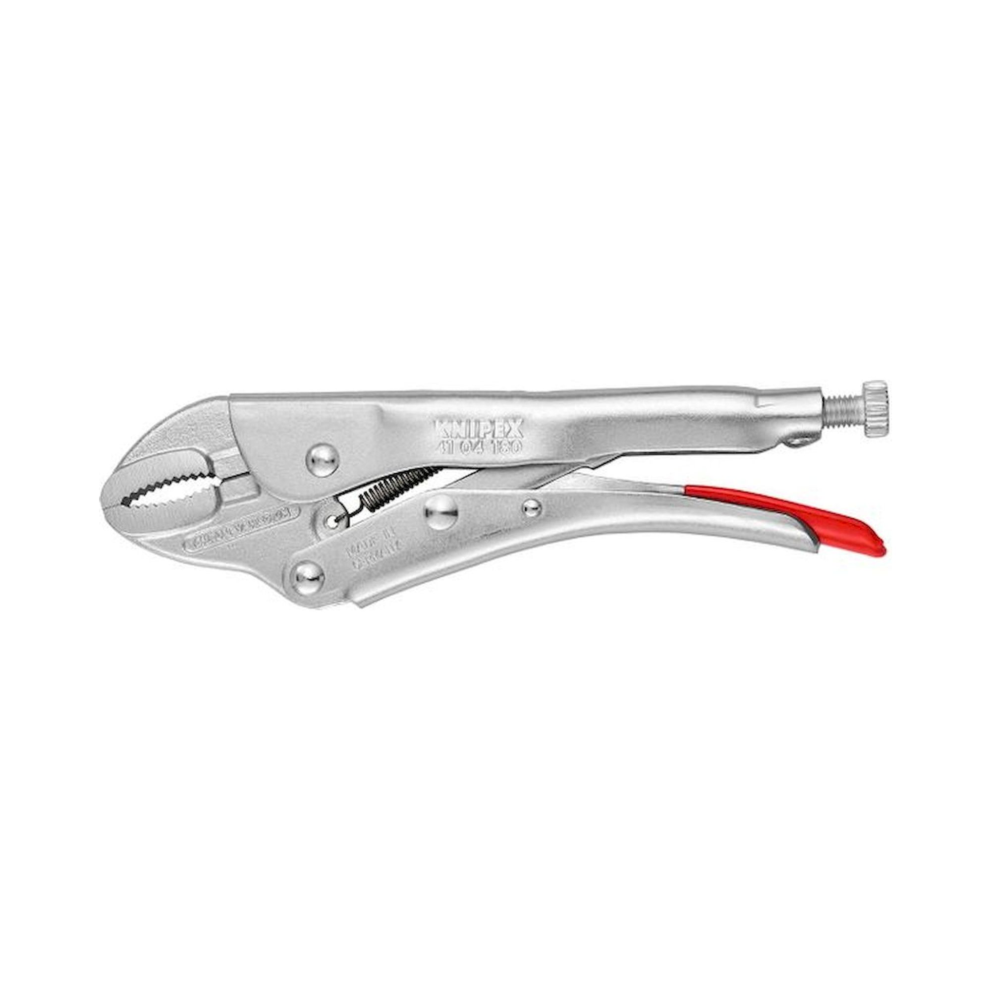 Knipex 41 04 180. Gripzange, verzinkt, 180 mm