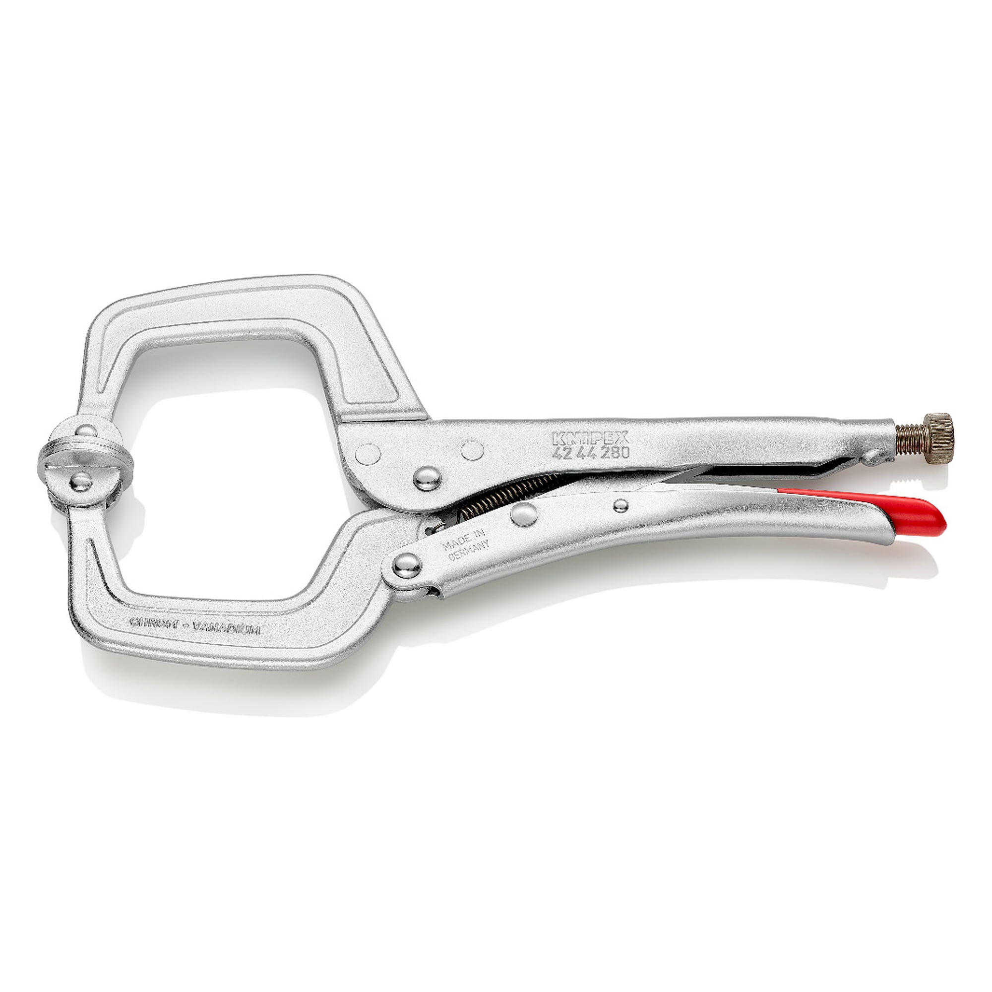 Schweiß-Gripzange mit beweglichen Backen, Stege bis 40 mm, Spannweite 90 mm, 280 mm