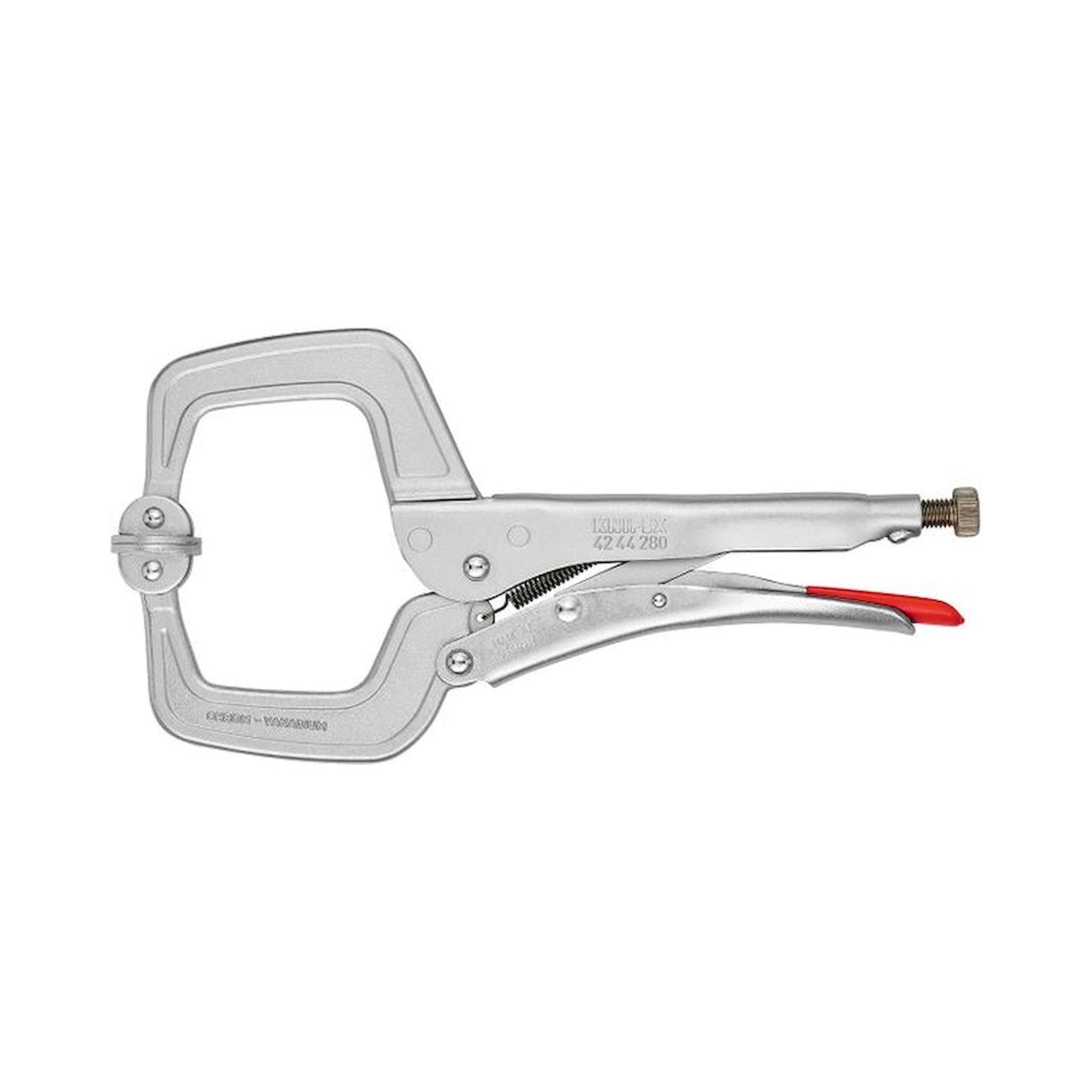 Knipex 42 44 280. Welding grip pliers, galvanised, 280 mm