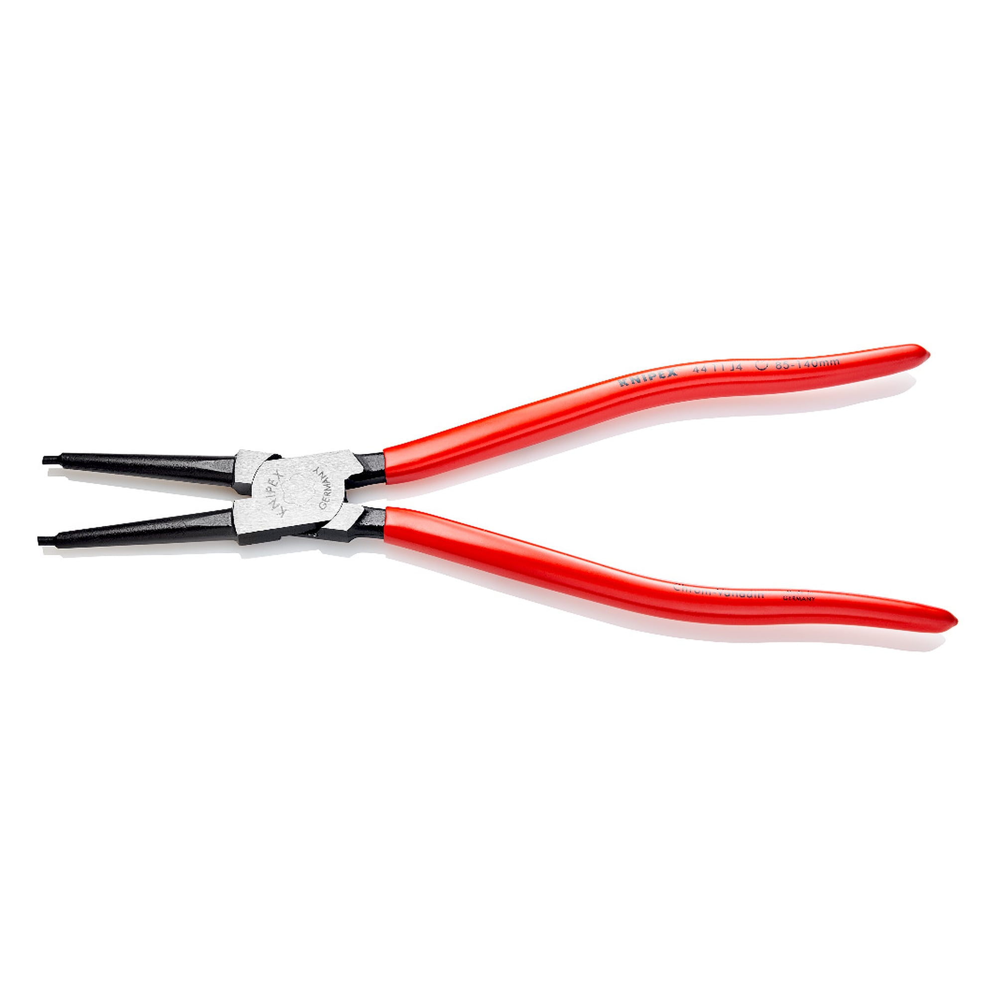 Pince pour circlips intérieurs d'alésage Ø 85 - 140 mm, pointes Ø 3,2 mm, atramentée noir, 320 mm