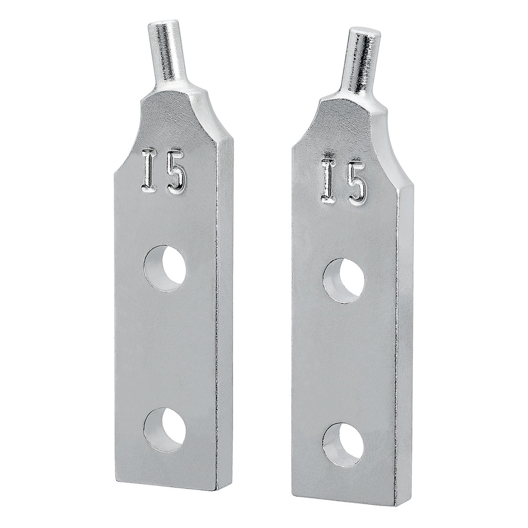 Spare tips straight, 1 pair, for circlip pliers 44 10 J5, 32 x 5 mm